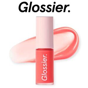 Glossier Lip Glaze Hydrating Cooling Sheer Lip Oil Tangy New With Tags